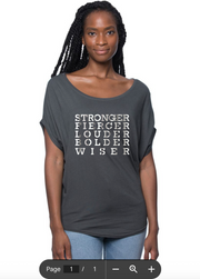 STRONGER T-SHIRT (SLATE)