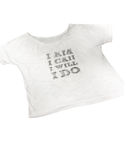 I can i will top shirt