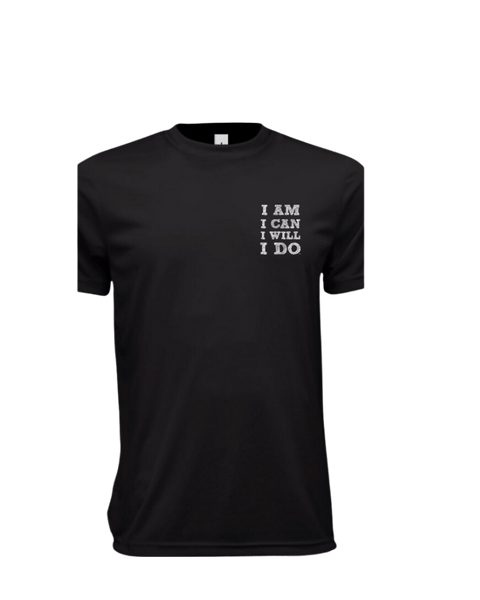 Unisex Performance Shirt- Solid Black (on sale)